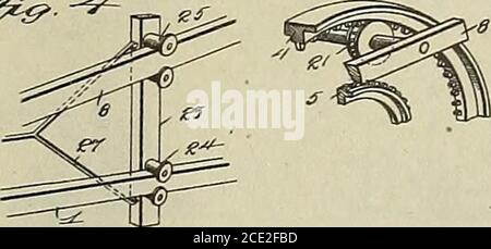 . Digest of United States Automobilpatents from 1789 to July 1, 1899, including all Patents officially classed as traction-Engines for the same period. Chronologisch geordnet ... zusammen mit Patentlisten in den Klassen der tragbaren Motoren, Traktionsräder, elektrische Lokomotiven und elektrische Eisenbahn-Batteriesysteme ... . ^.^^. ^ /^ / Stockfoto