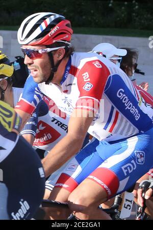 Thibault Pinot of Groupama - FDJ während der Tour de, Frankreich. , . in Nizza, Frankreich - Foto Laurent Lairys/DPPI Quelle: Laurent Lairys/Agence Locevaphotos/Alamy Live News Stockfoto