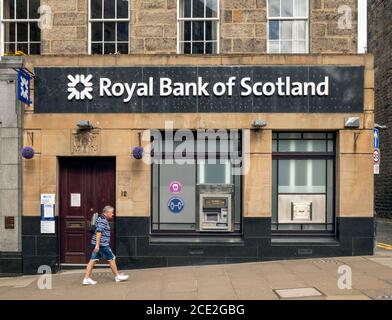 Royal Bank of Scotland, Stockbridge, Edinburgh, Schottland, Großbritannien. Stockfoto