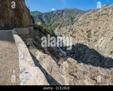 Kings River im Kings Canyon Nationalpark in den usa Stockfoto