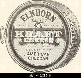 . Kanadischer Lebensmittelhändler April-Juni 1920 . SE-SORTEN. Vertriebsmitarbeiter: Dunn-Hortop, Ltd., Toronto, Ontario.Wm. H. Dunn, Ltd., 180 St. Paul St., Montreal, Que.J. A. Tilton, St. John, N. B.Pyke Bros., Halifax and Sydney, N. S.Buchanan & Ahern, Quebec, Que.Richardson, Green, Ltd., Winnipeg, man.Oppenheimer Bros., Vancouver, B.C. – sollte in Ihren Fenstern und auf Ihrem Counter, Mr. Dealer, angezeigt werden. Mit dem Anflug der heissSommermonate wird es eine zunehmende Demandfür diesen sauberen, gesunden Käse in seinem luftdichten, sani-tären Behälter geben. Tun Sie weg mit der altmodischen Art und Weise der Vermarktung von Käse,j Stockfoto