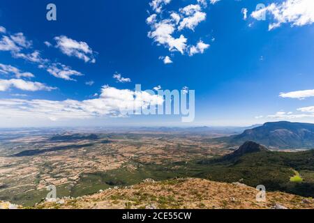 Nyanga National Park, Blick von 'World's View', Nyanga, Provinz Manicaland, Simbabwe, Afrika Stockfoto