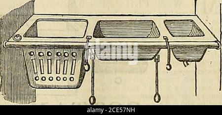 . Die Gärtnerchronik und die Agrarzeitung . BARTONS PATENT SICHERHEIT STABILE ARMATUREN,^ UND EMAILLIERTE MANGER.. EISENZAUN, HÜRDEN, ETC. T R. PEILL, 17, New Park Street, Southwark (später J • Stkphexson & Peill), bittet um eine Inspektion seiner Muster von SCHMIEDEEISERNEM ZAUN, den er nun zu sehr vorteilhaften Konditionen an Käufer liefern kann. Everydescription of Ornamental Castings and Metal Works, Prices,&c., at the Jlanufactory as above. HÜRDEN für SCHAFE, 6 Fuß lang, 3 Fuß außerhalb des Bodens, 5 Bars 4s. 9(für jede HÜRDEN lor RINDER, 6 Fuß lang, 3 Fuß 3 Zoll aus dem Boden, 5 Bars Stockfoto