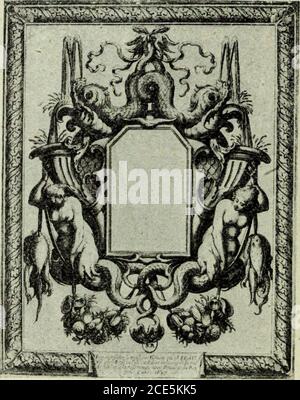 . L'Art de reconnaître les Styles : le style Louis XIII . Fio. 13. – Encadrements (xvir siècle) [dessin]. Propre, Mais perfectionnant son éducation italienne, 22 LE STYLE LOUIS XIII au contact de beautés sinon plus émancipées, du moinsplus imprévues. après léloquence des Italiens, la profondeur dunRembrandt ne pouvait laisser lart français indifférent,et, de même, malgré le modèle grec hallucinant, lasimplicité vraie des petits maîtres flamands ne pouvaitpoint ne pas trouver écho dans notre esprit national.. Stockfoto