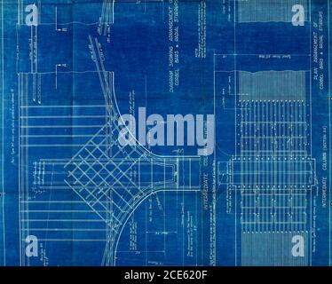 . Der praktische Aspekt der Ablenkmethode und ihre Anwendung auf das Design des Roosevelt Road Viadukts . j^&gt;&gt;4.wg ^1 U ? :•„ • ? ^ . 1 ? 4 - H Stockfoto