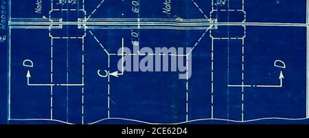 . Der praktische Aspekt der Ablenkmethode und ihre Anwendung auf das Design des Roosevelt Road Viadukts. Stockfoto