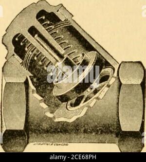 . Moderner Mechanismus, der die neuesten Fortschritte in Maschinen, Motoren und die Übertragung von Energie zeigt, als ein Ergänzungsband zu Appletons' Cyclopedia der angewandten Mechanik. Stockfoto