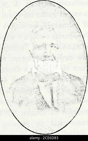 . West Virginia historische Zeitschrift vierteljährlich. Geboren in Scot-Land, William, Alexander, Robert, und eine Tochter, Mary Ellen, die Cantrell heiratete Diese Familie von Cantrells lebte am Ufer des Greenbrier Fluss, wo Major John Cantrell ihre nur 192 der West Virginia Sohn, wurde am 17. September 1780 geboren. Die Witwe kam in den Freimaurerkreis, als er nur 14 Jahre alt war. Sie ließen sich zuerst auf dem Ohioriver nieder, was heute als Pleasant Flats bekannt ist, in der Nähe von Eight MileIsland. 1802 heiratete er die Tochter von George Clendinen. Im selben Jahr zog er an das Nordufer des Kanawha Flusses. Zu dieser Zeit Th Stockfoto