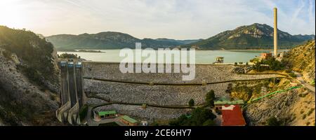 Embalse de Calanda in Spanien Stockfoto