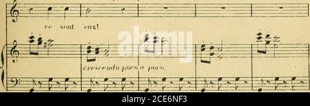 . Les noces de Jeannette; opéra-comique en un acte. Paroles de J. Barbier & M. Carré. Récitatifs (ad. Lib.) pour remplacer le Dialog . jcii. Stockfoto