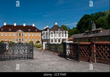 Schloss Oranienbaum in Sachsen-Anhalt Stockfoto