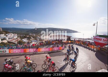 Giro d'Italia Etappe 8 Molfetta nach Peschici, Italien. Mai 2017. Stockfoto