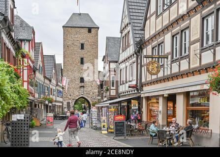 Ahrweiler Altstadt, Bad Neuenahr-Ahrweiler, Rheinland-Pfalz, Deutschland Stockfoto