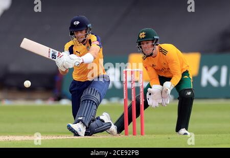 Yorkshire Vikings' Joe Root beim Vitality T20 Blast Match in Trent Bridge, Nottingham. Stockfoto