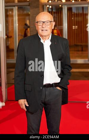 Deutschland. August 2020. Foto-Call für DIE BLECHTROMMEL beim Kino International in Berlin mit Regisseur Volker Schloendorff Quelle: dpa/Alamy Live News Stockfoto