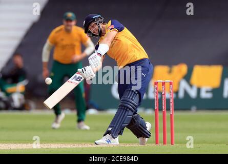 Yorkshire Vikings' Joe Root beim Vitality T20 Blast Match in Trent Bridge, Nottingham. Stockfoto