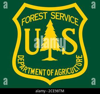 United States Forest Service USFS Stockfoto