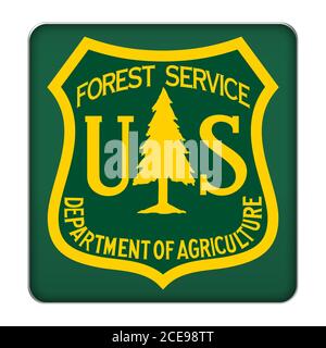 United States Forest Service USFS Stockfoto