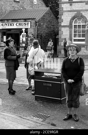 Weibliche Kleidung (Kriegsnachstellung) Stockfoto