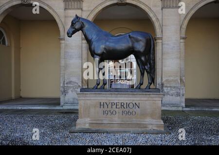 Statue von 'Hyperion', Newmarket, Suffolk Stockfoto