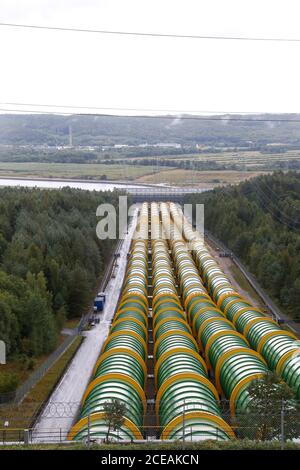 Polen, Czymanowo 27.08.2020. Das Pumpspeicherkraftwerk Zarnowiec ist das größte Wasserkraftwerk in Polen. (Foto CTK/G.Klatka) Stockfoto