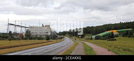 Polen, Czymanowo 27.08.2020. Das Pumpspeicherkraftwerk Zarnowiec ist das größte Wasserkraftwerk in Polen. (Foto CTK/G.Klatka) Stockfoto