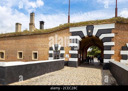 Mala pevnost, Pamatnik narodniho utrpeni, Terezin, Ceska republika / kleine Festung, Denkmal des nationalen Leidens, Terezin, Tschechische Republik Stockfoto