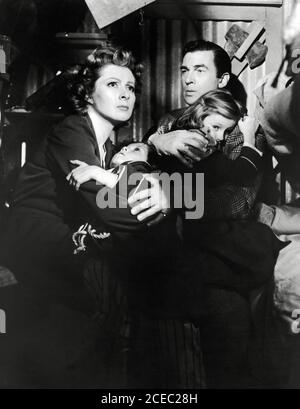 Greer Garson, Walter Pidgeon, Christopher Severn, Clare Sandars, 'mrs. Miniver' (1942) MGM File Reference # 34000-361THA Stockfoto