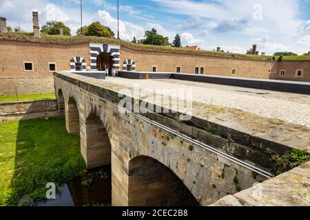 Mala pevnost, Pamatnik narodniho utrpeni, Terezin, Ceska republika / kleine Festung, Denkmal des nationalen Leidens, Terezin, Tschechische Republik Stockfoto