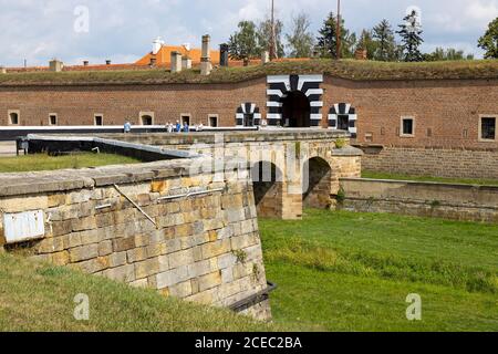 Mala pevnost, Pamatnik narodniho utrpeni, Terezin, Ceska republika / kleine Festung, Denkmal des nationalen Leidens, Terezin, Tschechische Republik Stockfoto