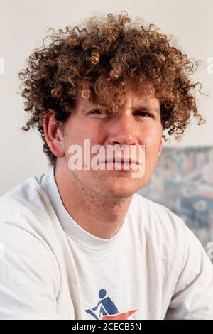 Olympic Gold Medal Gewinner Ruderer und Ruderer Johnny Searle. Fotografiert in London. 22. Januar 1991. © Neil Turner Stockfoto