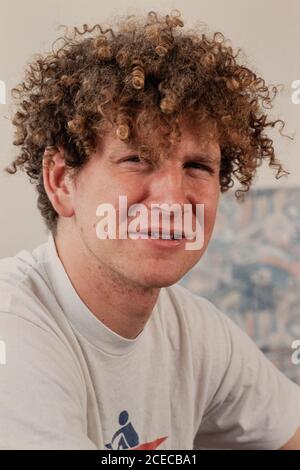 Olympic Gold Medal Gewinner Ruderer und Ruderer Johnny Searle. Fotografiert in London. 22. Januar 1991. © Neil Turner Stockfoto