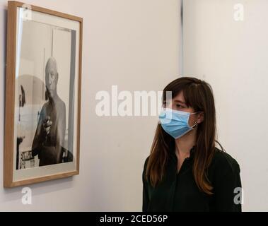 London 1. September 2020 Atelier Picasso im Bastian London vom 3. September bis 31. Oktober 2020. Diese Ausstellung zeigt Picassos Atelier in Cannes als ein immersives Erlebnis innerhalb der Galerie. Kredit: Ian Davidson/Alamy Live Nachrichten Stockfoto