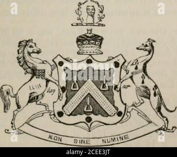 . Das Peerage des Britischen Reiches wie derzeit vorhanden : arrangiert und gedruckt aus den persönlichen Mitteilungen des Adels. August 1840. Seine Lordships Vater, George, erster Herr, war B. 15 November 1778, und d. August 1840 ; mit m. 1., 13. Juli 1803, Lady Georgiana Stewart, 4. Tochter von Robert, 1. Marquis of Londonderry, der d. 17 Nov. 1804; und 2 ndly, 9.Juli 1824, Rosabelle-Charlotte-Isabella, Dowager Lady Garvagh, eldestDaughter des verstorbenen Henry Bonham, Esq., von Totness Park, Berks., von denen hehas links Ausgabe : 1 Charles-Henry-Spencer-George, Gegenwart und zweiter Lord. 2 Hon. Emeline- Stockfoto