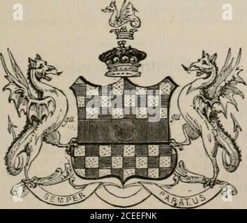 . Das Peerage des Britischen Reiches wie gegenwärtig existierend : geordnet und gedruckt aus den persönlichen Mitteilungen des Adels. t Britannien.Genealogii. – Siehe Genealogical Volume. Motto.- Non htec sine Numine : Diese Dinge sind nicht ohne die Gottheit.Toiin Residenz.- Dover House, Whitehall.Sitze.- Gowran Castle, und Ring Holz, Kilkenny; und Roehampton, Surrey. Collatn-al ISrancfics. [Witwe des Hon. Charles-Bagenal Agar-Ellis, Bruder des 2. Viscount.]Anna-Maria, einzige Tochter von ThomasHunt, Esq., von Lanhydrock, Cornwall, undeinzige Erbe ihres Großonkels Henry Robartes,3. Graf von Radnor, m. Stockfoto