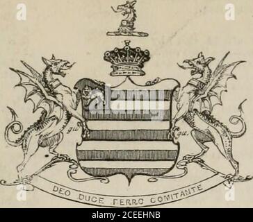 . Das Peerage des Britischen Reiches wie derzeit vorhanden : arrangiert und gedruckt aus den persönlichen Mitteilungen des Adels. Louisa, B. 7. Januar 1825, Viscountess Brackley. – Siehe Elles- MERE. 7 Hon. Archibald-George, B. 11. Januar 1827. 8 Hon. William-Henry, B. 14 Juli 1829, d. 29 Mai 1830. 9 Lady Blanche-Charlotte, h. 10 Aug., d. September 1831. 10 Lady Adelaide, B. 13 August 1832, d. 26. April 1833. 11 Hon. Henry-Walter, B. 23. März 1835, v. John, erster Lord Cawdor, Vater des heutigen Earl, m. 27. Juli 1789, LadyIsabella-Caroline Howard, älteste Tochter von Frederick, 5. Earl of Carlisle, geb.3 Stockfoto