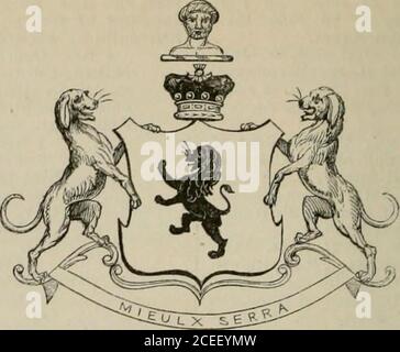 . Das Peerage des Britischen Reiches wie derzeit vorhanden : arrangiert und gedruckt aus den persönlichen Mitteilungen des Adels. Juni 1833. 6 Aylmer-Howard-Tynte-Henry, B. 30. November 1835. 9 Oberst Lord John-Thomas-Henry, b.30Aug. 1787, d. 3 Oktober 1846 ; mit m. 4. Dez.1814, Lady Catherine Annesley, 3. Tochter von Arthur, 1. Earl of Mountnorris, – siehe VA-Lentia,von dem er Ausgabe verließ, 1 Frances-Georgiana-Elizabeth, B.. Nov. 1816. 2 Juliana-Lucy-Sarah, &.13 Juli 1826. 3 Alfred-Plantagenet, Ensign 13thfoot, B. September 1829. 10 Lieut.-Gen. Lord Fitz Roy-James-Henry, G.C.B., Oberst der 53. Foo Stockfoto