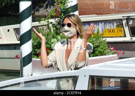 1. September 2020, Napoli, CAMPANIA, ITALIA: 01/09/2020 Venedig, die römische Schauspielerin Anna Foglietta Patenschaft des Filmfestivals in Venedig (Bild: © Fabio Sasso/ZUMA Wire) Stockfoto