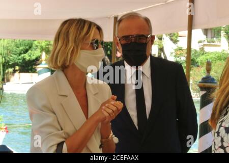 1. September 2020, Napoli, CAMPANIA, ITALIA: 01/09/2020 Venedig, die römische Schauspielerin Anna Foglietta Patenschaft des Filmfestivals in Venedig (Bild: © Fabio Sasso/ZUMA Wire) Stockfoto