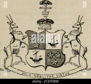 . Das Peerage des Britischen Reiches wie derzeit vorhanden : arrangiert und gedruckt aus den persönlichen Mitteilungen des Adels. Lmina-Louisa, 3. Tochter des verstorbenen Landgrafen Friedrich von Hessen-Cassel, B. 25. Juli 1797, und hat Ausgabe : L*Prinz George-William-Frederick-Charles, K.G., G.C.H., & G.C.M.G., ein Generalmajor in der Armee, Generalkommandiug im DublinDistrict, und Oberst der 17. Lancers, B. in Hannover, 26. März 1819. 2 Prinzessin Aususta-Caroline-Charlotte-Elizabeth-Marj-Sophia-Louisa, B. in Hannover, I9 Juli 1822, m. 28. Juni 1843, Frederick-WiUiam-Charles-George-Ernest-Adol Stockfoto