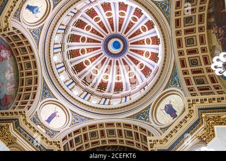 Innenraum des Doms des Pennsylvania State Capitol Stockfoto