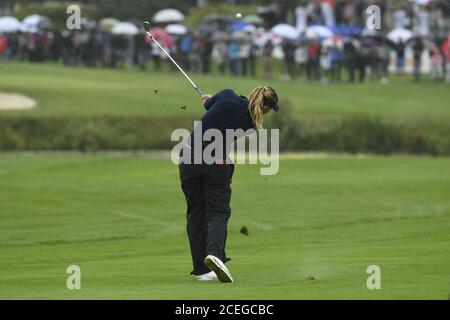 EMILY KRISTINE PEDERSEN aus Dänemark in Aktion während der Tipsport Czech Ladies Open in Beroun, Tschechische Republik, 30. August 2020, vollwertiger Teil des Th Stockfoto