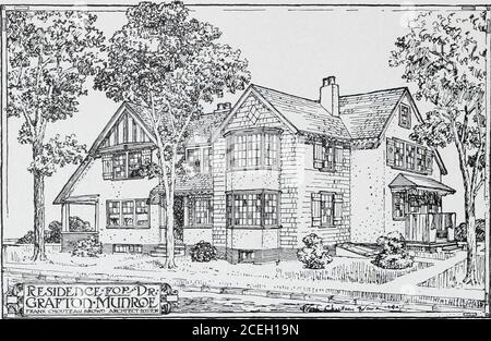 . Cyclopedia der Architektur, Zimmerei und Gebäude: Ein allgemeines Nachschlagewerk. Das Einfrieren, durch das gewöhnlicher Kalksandstein völlig ruiniert wird, aber auch, um ungleiches Austrocknen der finishedwalls zu verhindern, die nahe den Fenstern bei gutem luftigen Wetter auftreten werden. Außenputzarbeiten. Die Verputzung von Außenwänden ist in Kanada und den britischen Besitzungen zu einem großen Teil und wird in den Vereinigten Staaten zunehmend verwendet. Dies ist am besten über matchedboarding durch die Furring off mit sieben-Achtel-Zoll-Streifen und mit Wireor anderen Metall-Dreharbeiten, die späteren Ereignisse gezeigt haben, ist getan Stockfoto