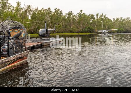 Outback Float Plane Adventures am oberen Ende Australiens Stockfoto