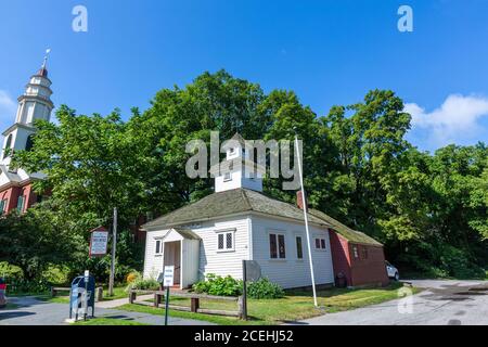 Postamt, Historic Deerfield, Deerfield, Massachusetts, USA Stockfoto