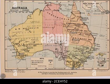 . Australiens größte Notwendigkeit : mit einer einleitenden Notiz des Erzbischofs von Brisbane. Stockfoto