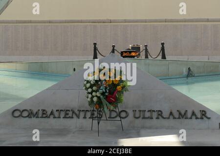 Denkmal für die Veteranen von Übersee, Lissabon, Portugal Stockfoto