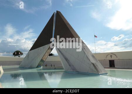 Denkmal für die Veteranen von Übersee, Lissabon, Portugal Stockfoto