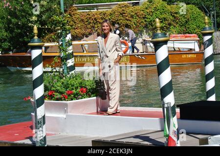 1. September 2020, Napoli, CAMPANIA, ITALIA: 01/09/2020 Venedig, die römische Schauspielerin Anna Foglietta Patenschaft des Filmfestivals in Venedig (Bild: © Fabio Sasso/ZUMA Wire) Stockfoto