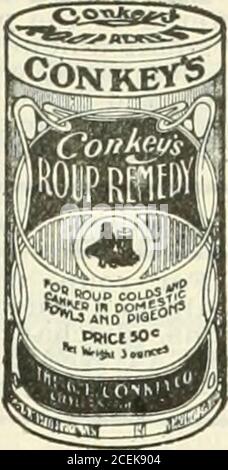 . 1916 Griffith and Turner Co. : Land- und Gartenbedarf. ^ABLETS. Conkeys Stockfoto